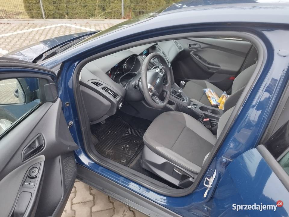 Fajny Krajowy Ford Focus 16 TDCi 95 2013 granatowy Samochody osobowe Sośnicowice