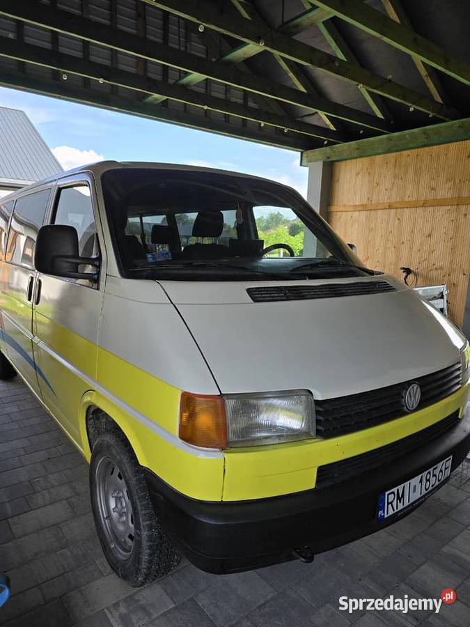 VW Transporter T4 24d LONG 1995r 9 os hak Transporter Tuszyma