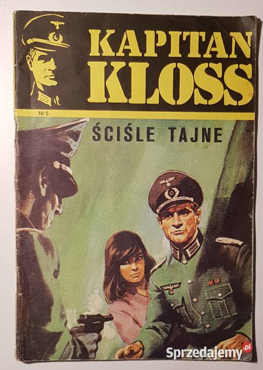 Kapitan Kloss Hasło Ściśle tajne Kuzynka Edyta Rok wydania 1986 Łódź