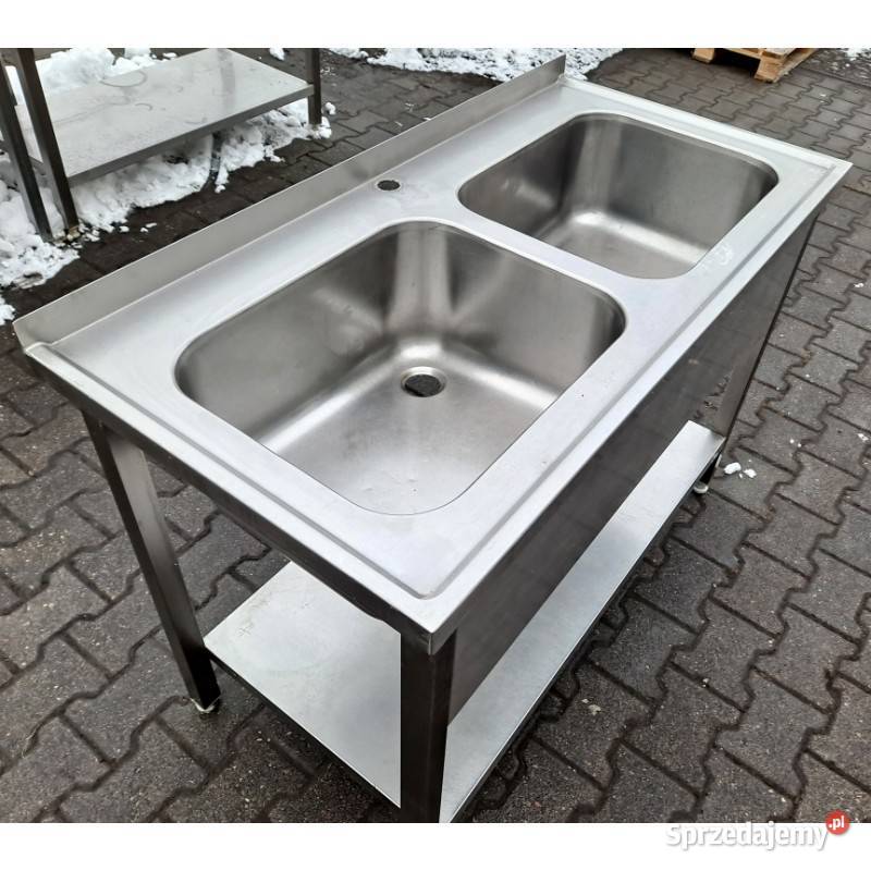 ZLEW BASEN 2 KOMOROWY DORA METAL 1206085 M1446N