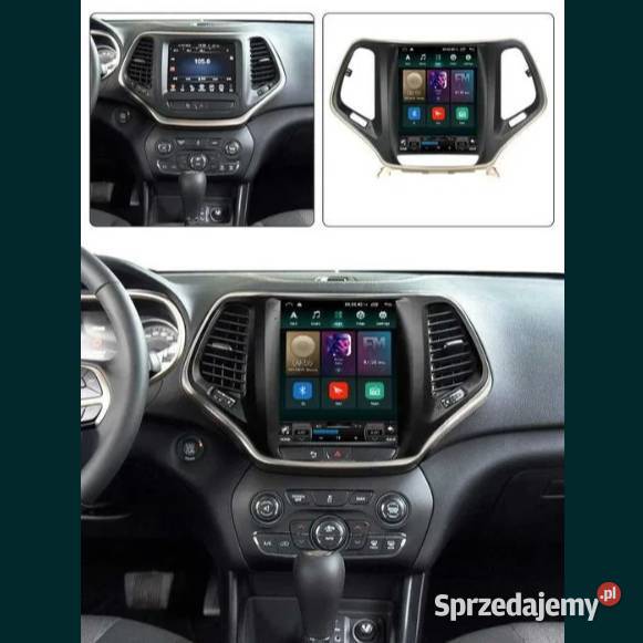 Radio android JEEP Cherokee 20152017 Tesla gps śląskie Ożarowice