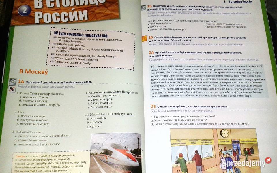 Język rosyjski 2 Nowyj dialog Mirosław Zybert miękka lubelskie Chełm