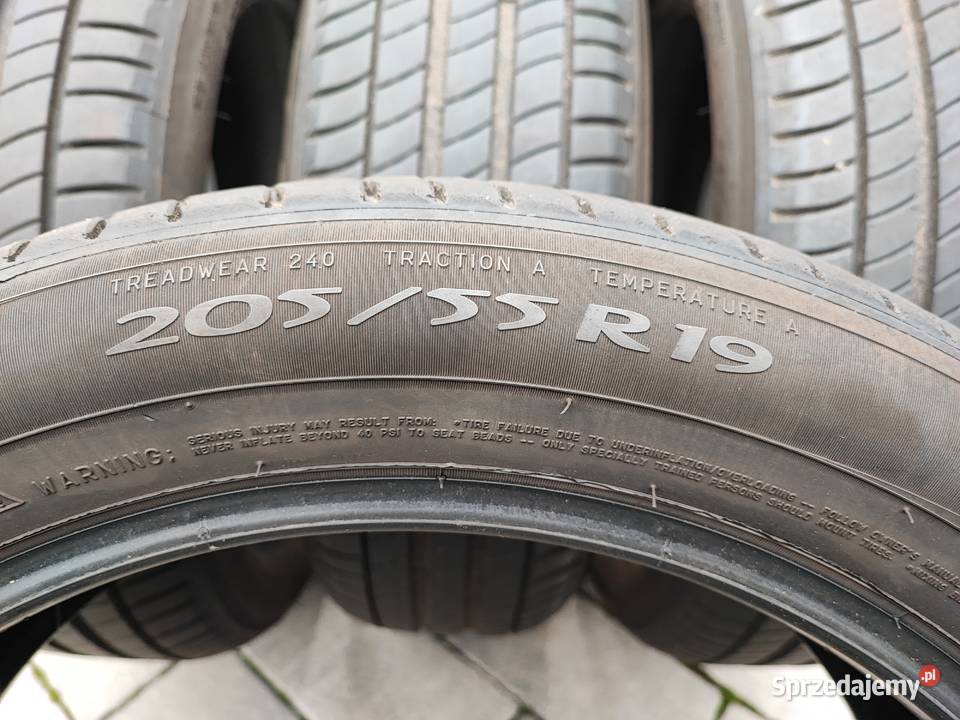 Opony letnie 205 55 19 Michelin Primacy 3 2024 r Tarnów