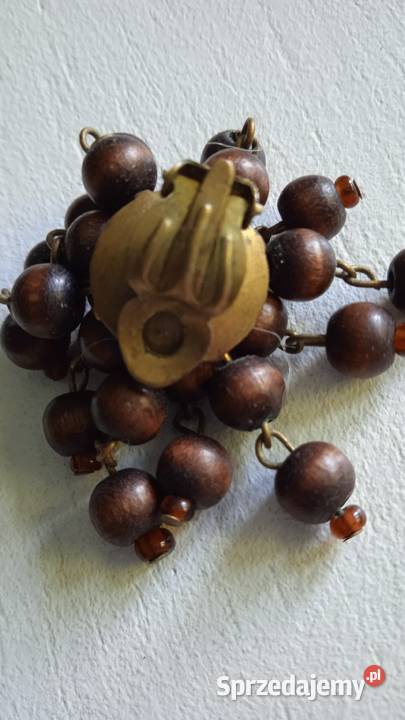 EFEKTOWNE KLIPSY Z KORALIKÓW DREWNIANYCH Piła