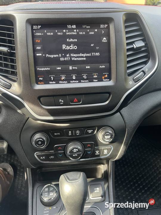 JEEP CHEROKEE TRAILHAWK 32L VVT V6 4x4 światła do jazdy dziennej Cherokee Tomaszów Lubelski