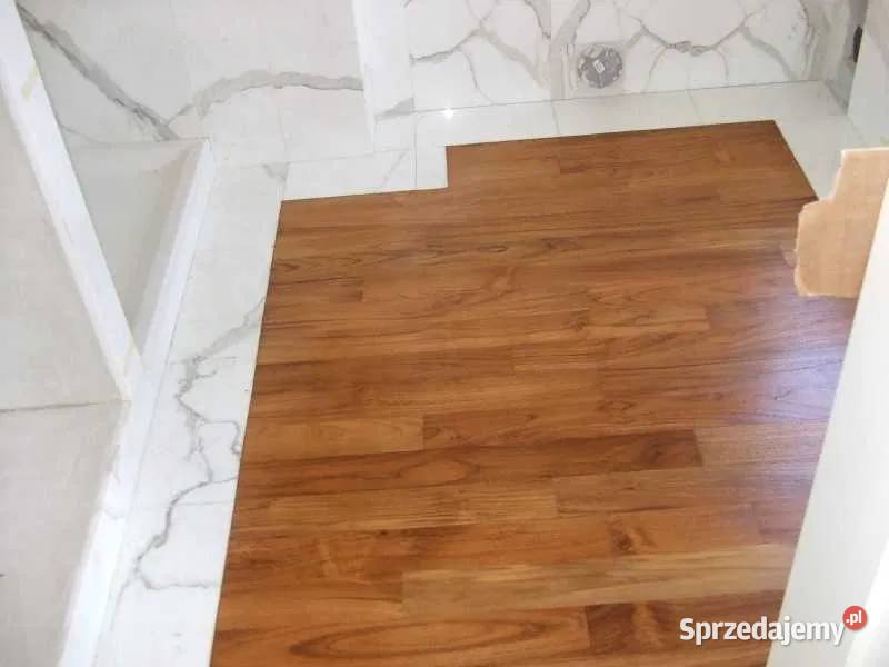 DESKA PODŁOGOWA EGOZTYCZNA TEAK 15X120MM dolnośląskie Prusice