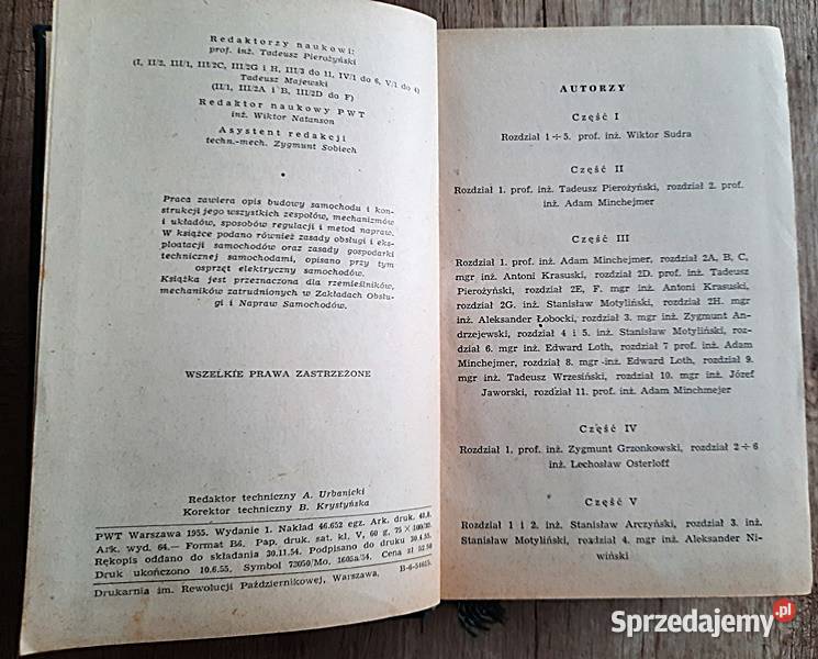 Poradnik mechanika samochodowego praca zbiorowa Ostrów Wielkopolski sprzedam