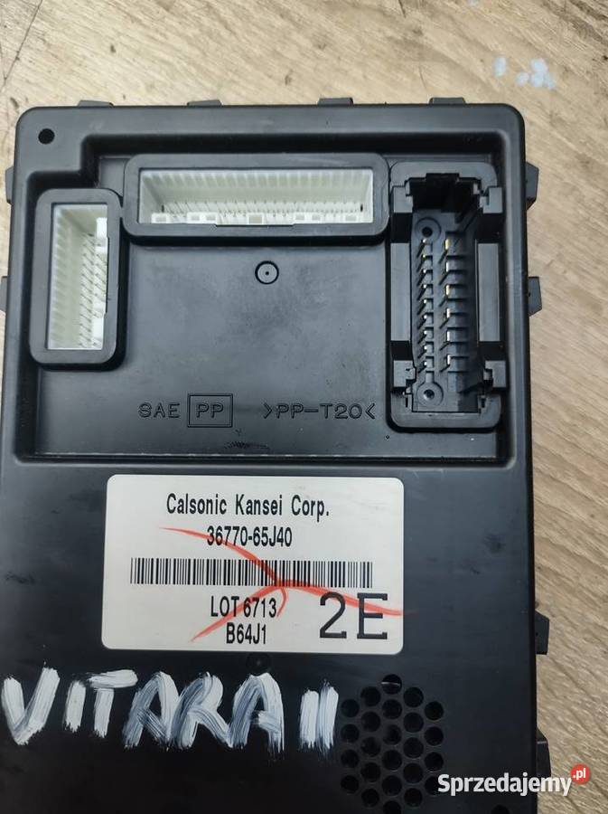 SUZUKI GRAND VITARA II moduł BSI 3677065J40