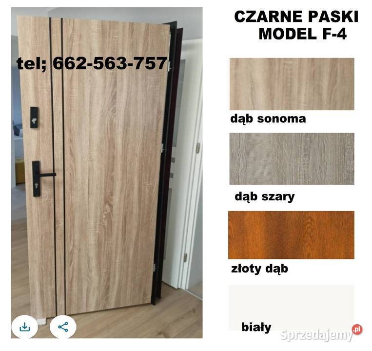 Drzwi zewnętrzne wejściowe z montażem Drzwi zewnętrzne mazowieckie Żyrardów sprzedam