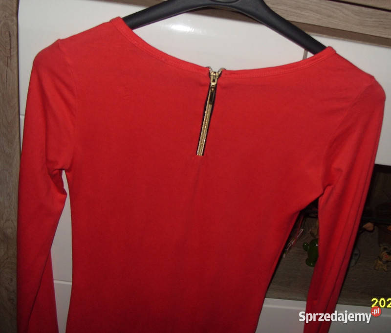 Koralowa Bluzka Tunika zameczki OXYD r 343638