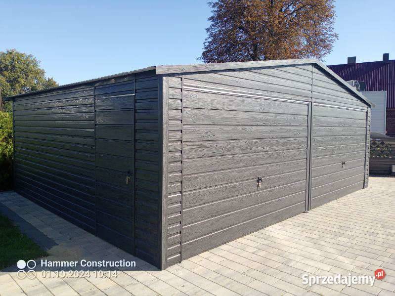 Garaż blaszany wiata Wzmocniony Profilami Szczecinek sprzedam