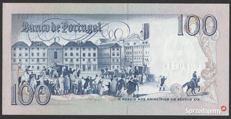 Portugalia 100 escudos 1985 STAN BANKOWY UNC Łódź