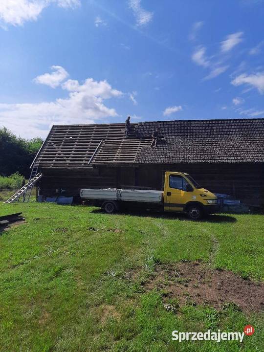 Stodoła z brusów jodłowych 24m x 6m Biłgoraj