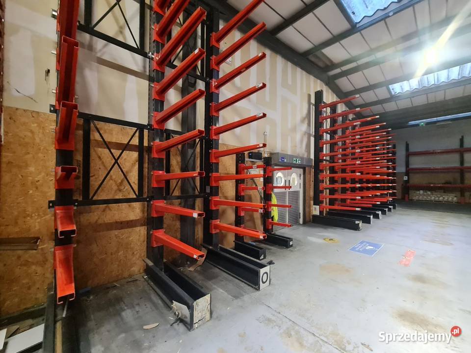 Regały wspornikowe dwustronne magazynowe do Lublin