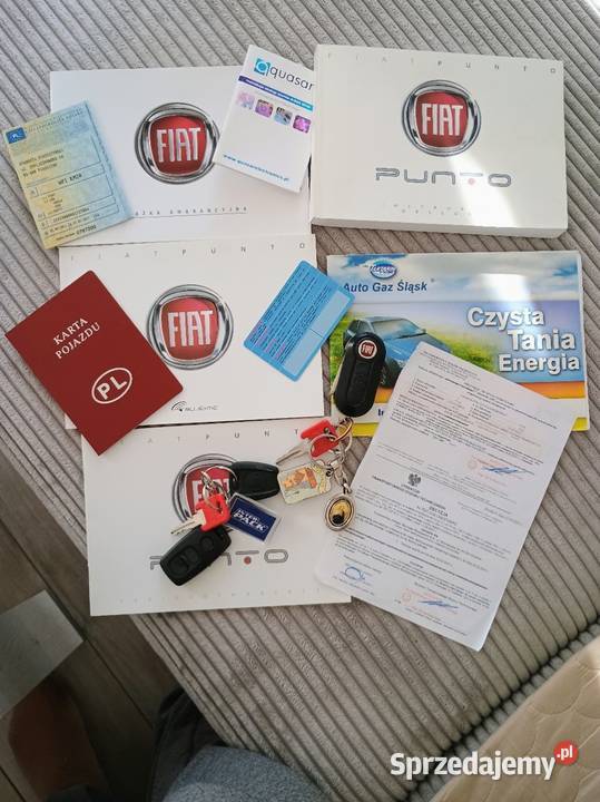 FIAT PUNTO EVO 14 LPG bluetooth Samochody osobowe Kąty