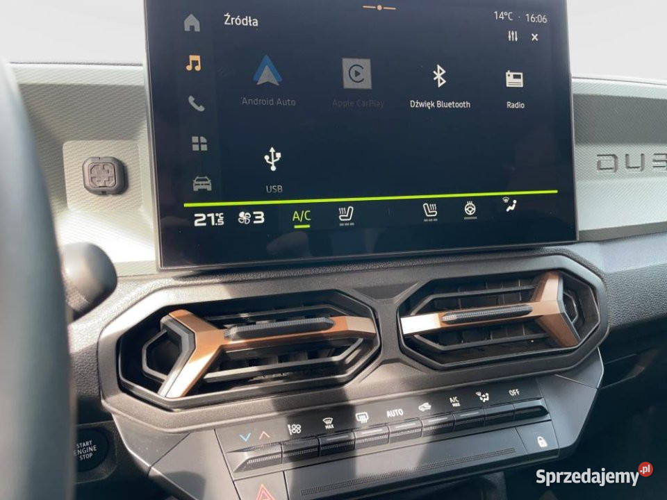Dacia Duster 2024r Salon Bogate wyposażenie Warszawa sprzedam