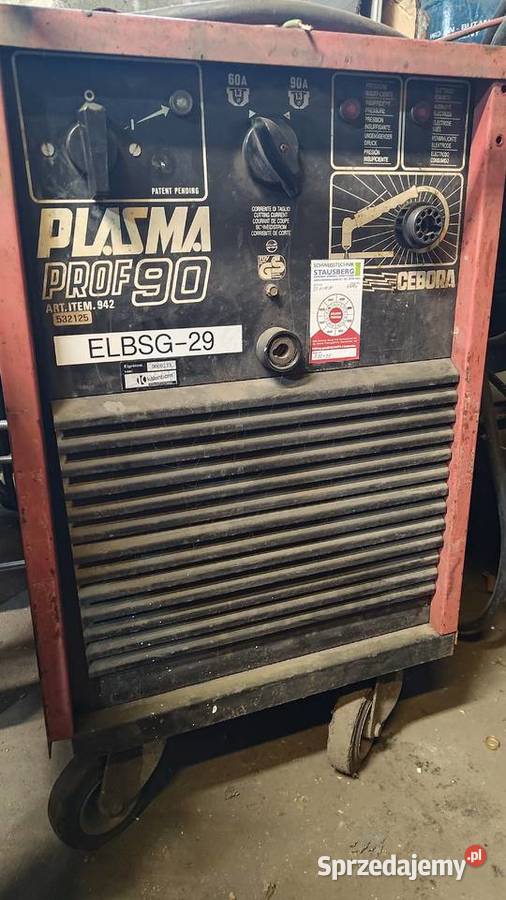 Przecinarka Plazmowa Cebora Plasma Prof 90A Toruń