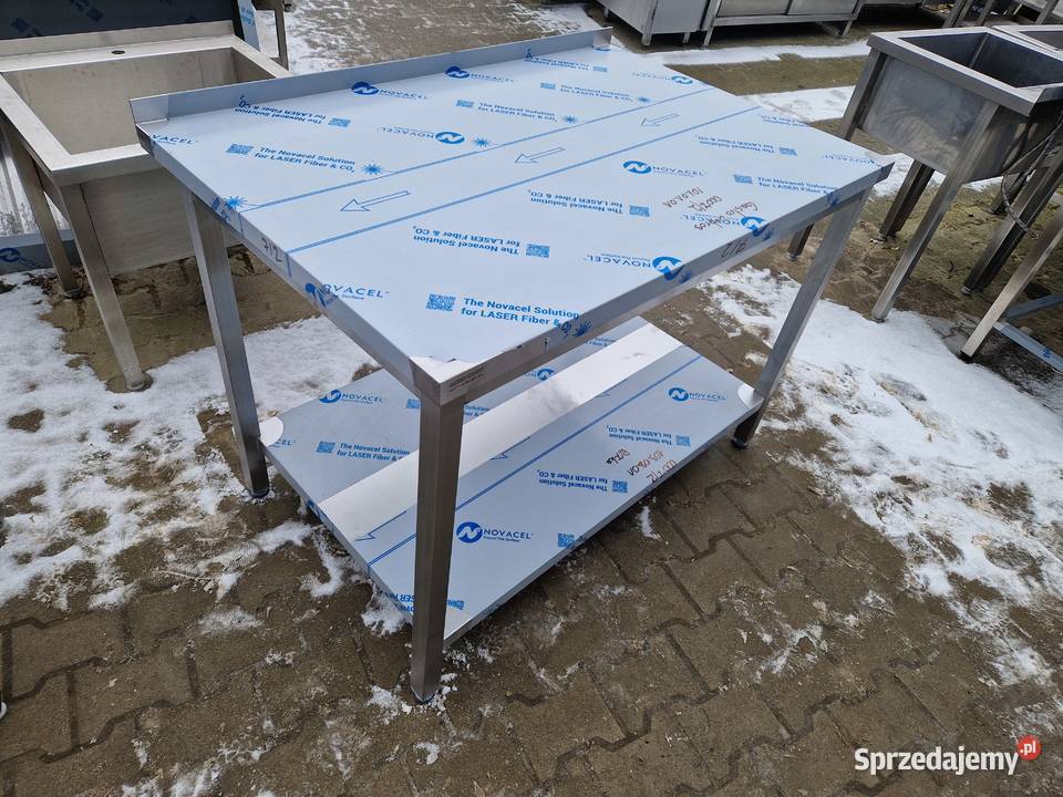 Stół Gastronomiczny Z Półką Stal Nierdzewna Ostrów Wielkopolski