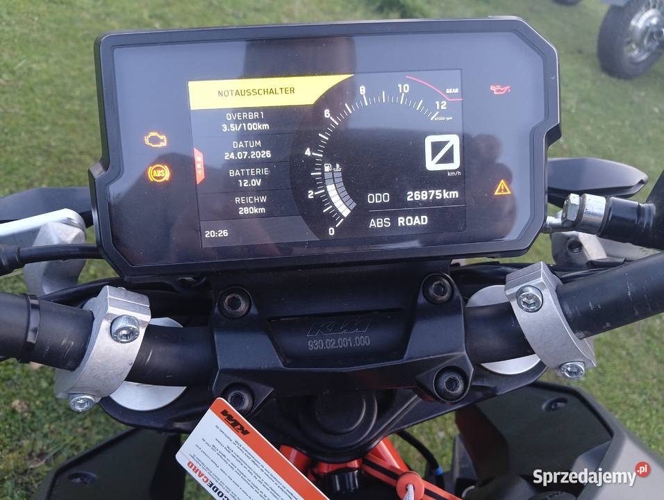 KTM 125 DUKE wielkopolskie Krotoszyn