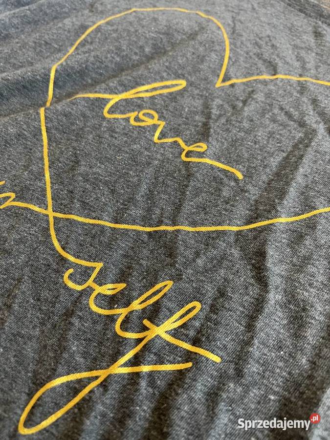Tshirt bluzka koszulka z krótkim rękawem szara Jasło