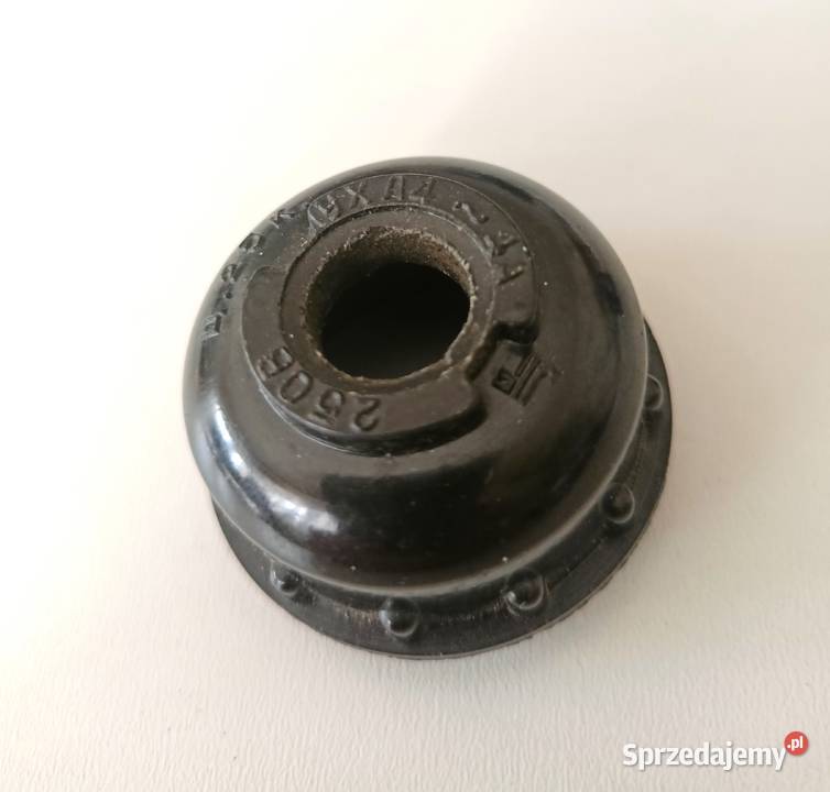 Oprawka żarówki E27 z PRLu vintage łódzkie