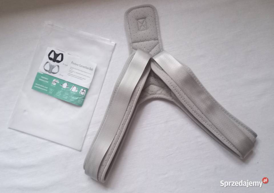 Korektor postawy Pas regulowany Szary r L Unisex Białystok sprzedam