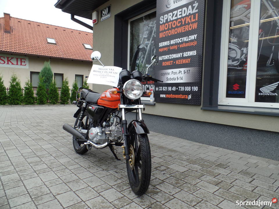 Romet Ogar 125 klasyka gatunku w niskiej Romet Kęty