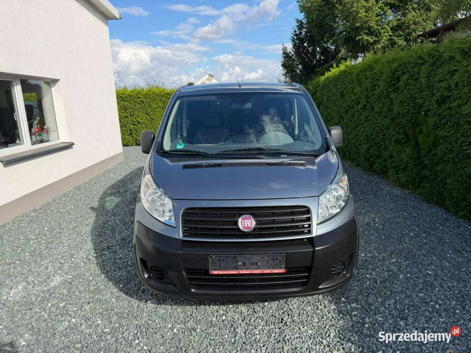 Fiat Scudo Fiat Scudo 2012 20 JTD 8Osobowy II Zarejestrowany w Polsce wielkopolskie Gostyń