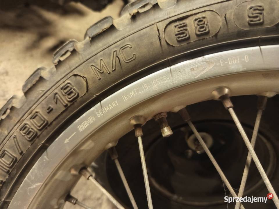 Koła Derbi Senda enduro Pszczyna