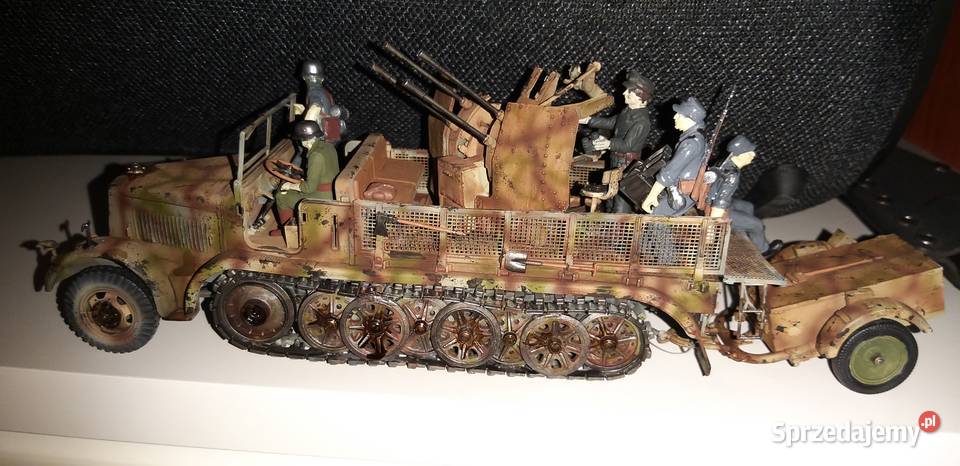 modele czołgów skala 135 sklejone i pomalowane