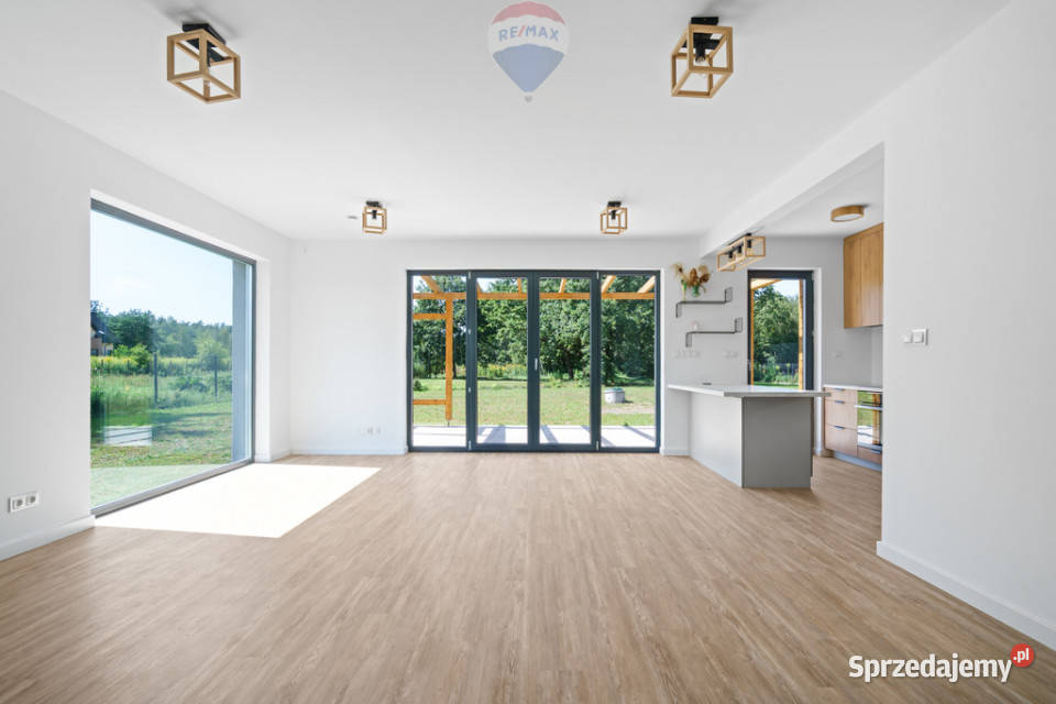 Nowoczesny energooszczędny piękna duża działka mazowieckie Żółwin sprzedam