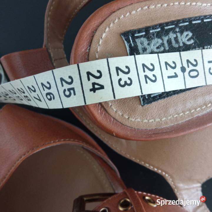 Bertie Skórzane sandały Vintage r 36537 zachodniopomorskie Koszalin