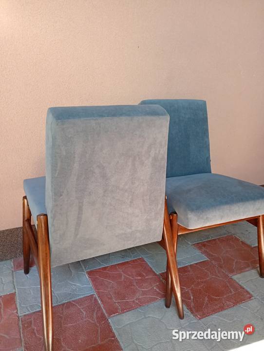 Dwa fotele z PRL CELIA typ 300227 renowacji Puszczykowo