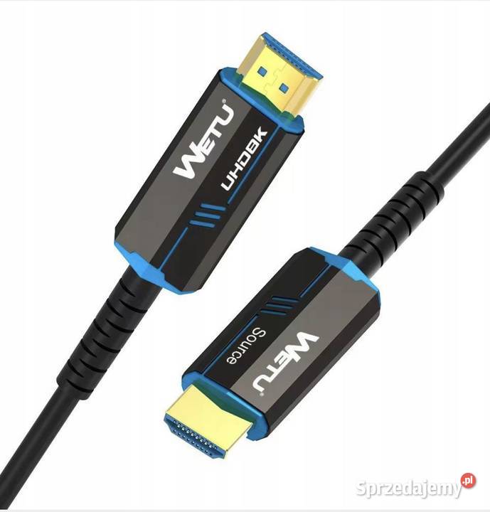 Kabel HDMI 21 Optyczny AOC 2m 8K 60Hz 4K 120Hz Warszawa sprzedam