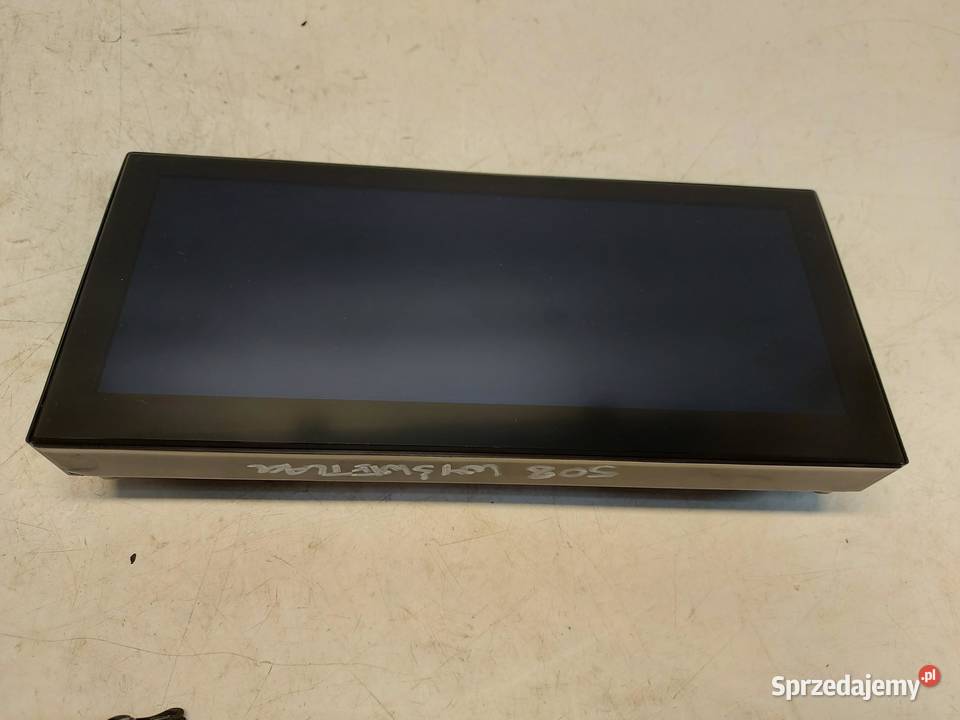 PEUGEOT 508 II Ekran wyświetlacz nawigacji radio