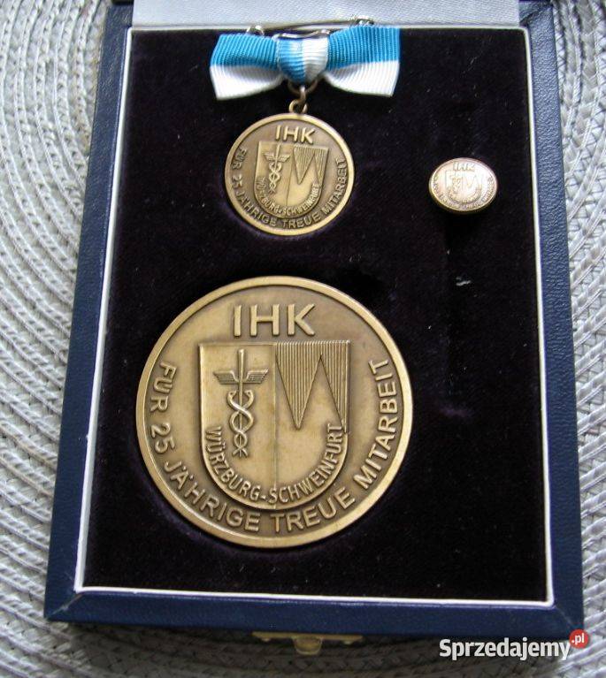 Medal Niemcy Zestaw 3 Kalisz