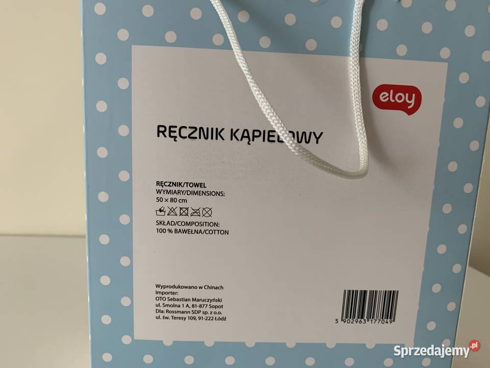 Nowy ręcznik kąpielowy najlepsza babcia Warszawa
