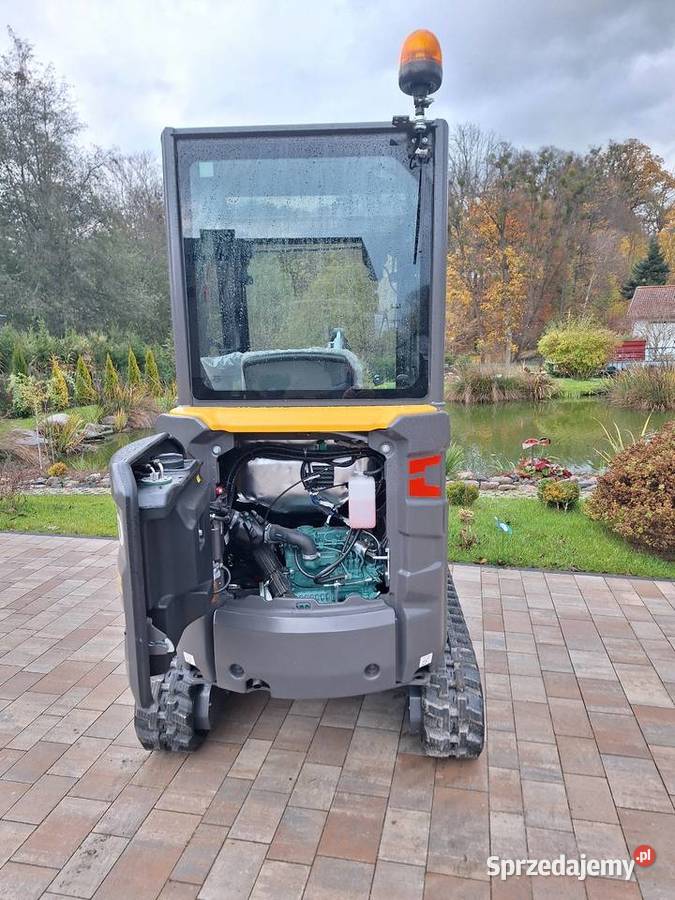 Minikoparka Volvo EC 18E nowa nie Miłakowo