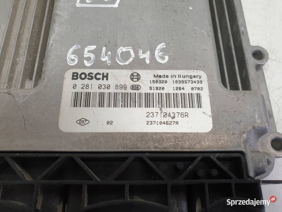 Renault Clio IV 15 DCi STEROWNIK SILNIKA osobowe lubelskie