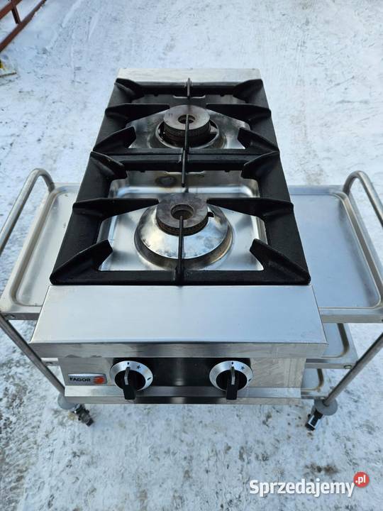 Kuchnia gazowa 2palnikowa 1325 kW 400x930x290 mm Góra