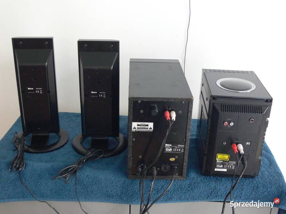 Wieża audio Tevion z kol sub USB CD mp3 podkarpackie Jasło