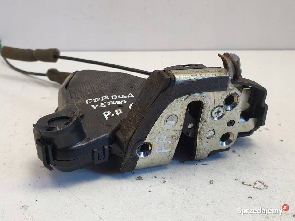 Corolla Verso II ZAMEK DRZWI Prawy przód Zamki, wkładki i kluczyki lubelskie Rudka