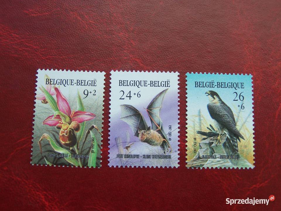 Belgia 1987 MNH Mi 229698 Fauna Flora Tychy