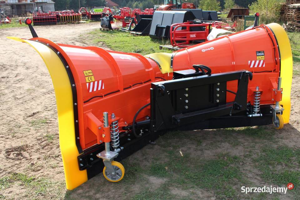 Pług strzałkow ŚNIEŻNY szerokość 24 m MODEL 2