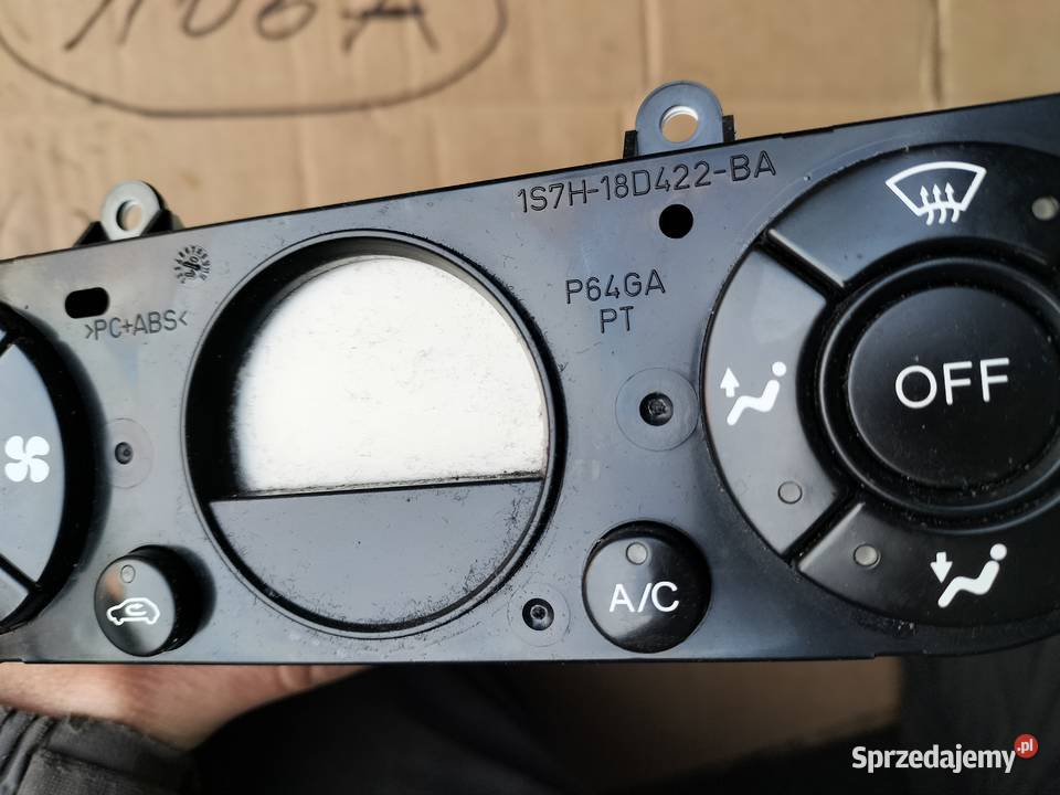 FORD MONDEO MK3 PANEL NAWIEWU KLIMATYZACJI osobowe lubelskie Kamień-Kolonia