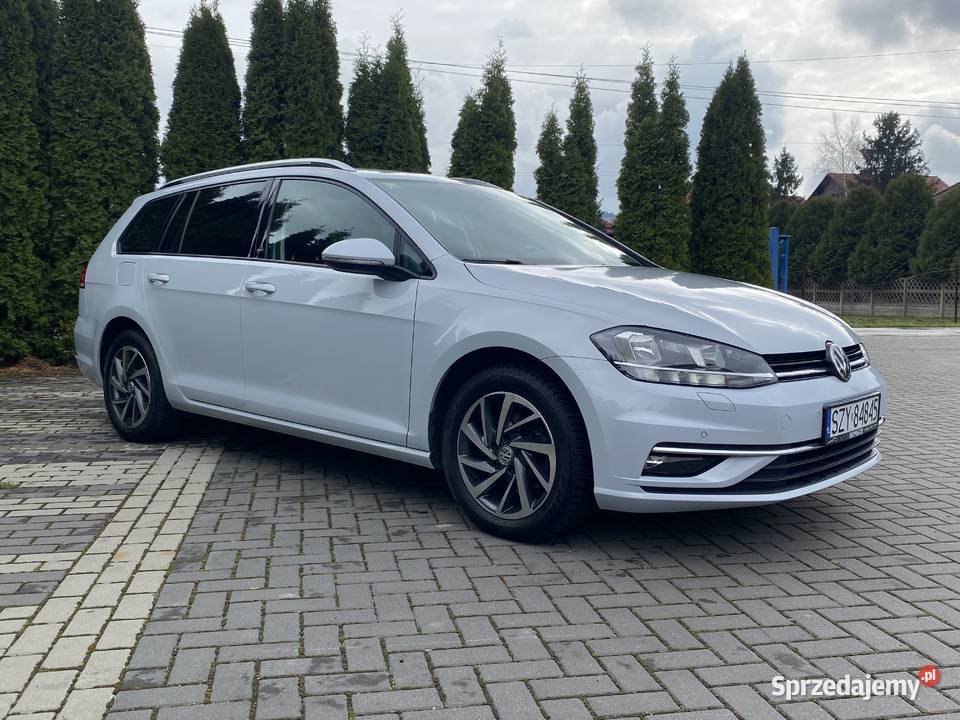 VW Golf 7 2018r bogata wersja z małym diesel Motoryzacja Żywiec