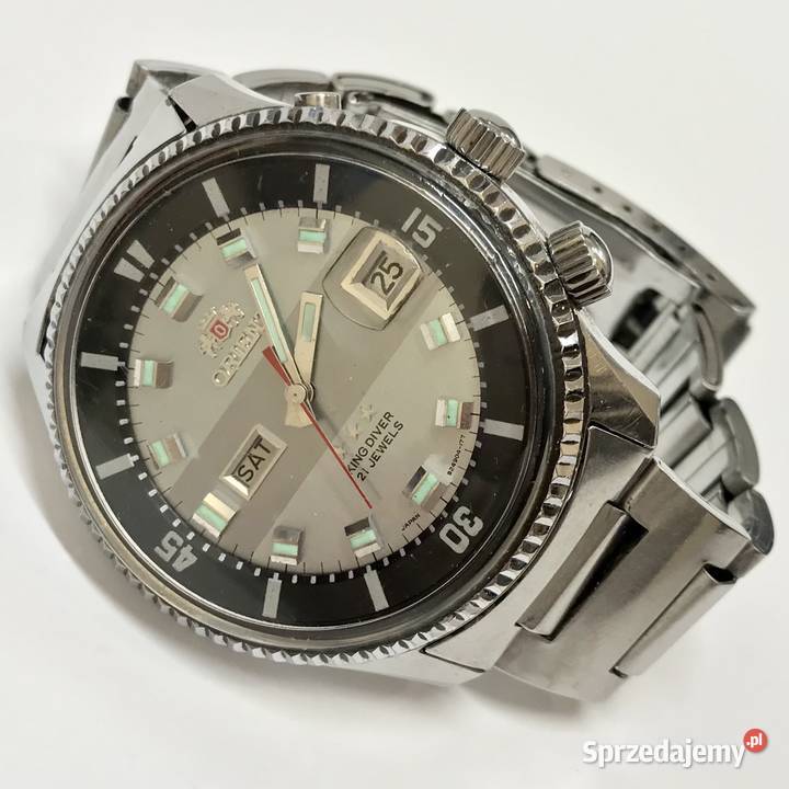 Orient King Diver 0104904E vintage automat 21J Zegarki i Biżuteria Warszawa
