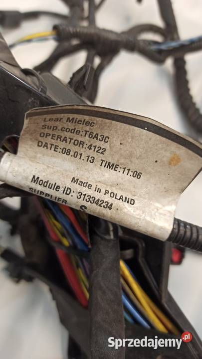 VOLVO V40 II WIĄzKA KOMORY SILNIKA 16 31334234