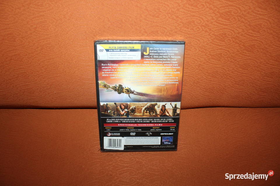 John Carter 2012 DVD Folia Chorzów