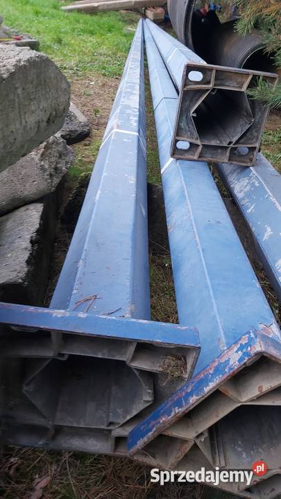 Słupy z latarni ocynkowane mocne lekie 95metra Dobczyce